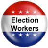 Election Workers Button Icon